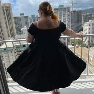 Disney x Torrid Maleficent Velvet Dress Size 24